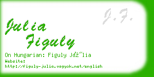 julia figuly business card